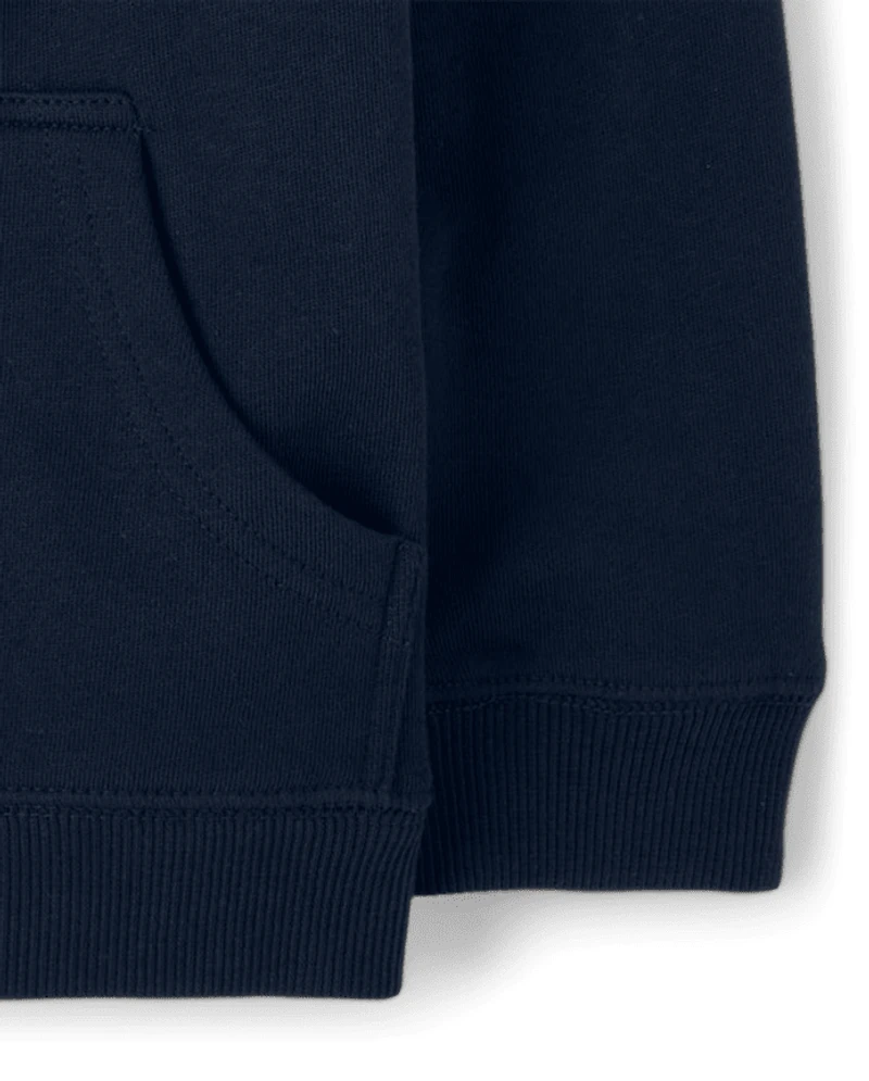 Boys Zip Up Hoodie - Uniform