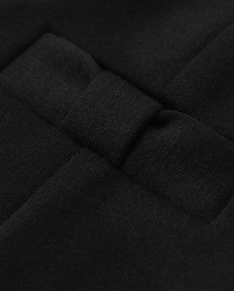 Girls Ponte Bow Jeggings