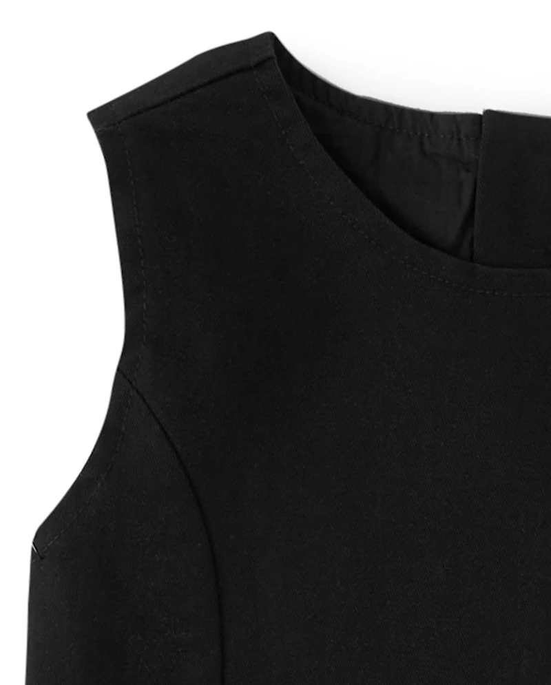Girls Stain and Wrinkle-Resistant Pleated Jumper - Uniform