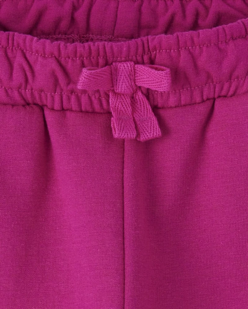 Girls Fleece Jogger Pants