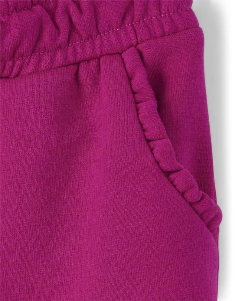 Girls Fleece Jogger Pants