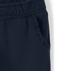 Pantalon de jogging en polaire pour filles