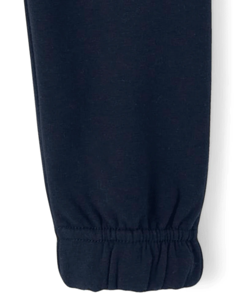 Girls Fleece Jogger Pants - Uniform