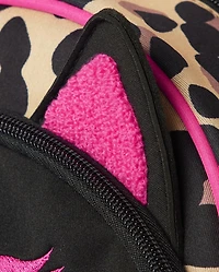 Girls Embroidered Cat Backpack - Uniform