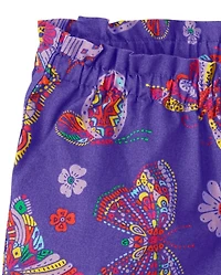 Short à volants rayé pour fille - Festival de musique