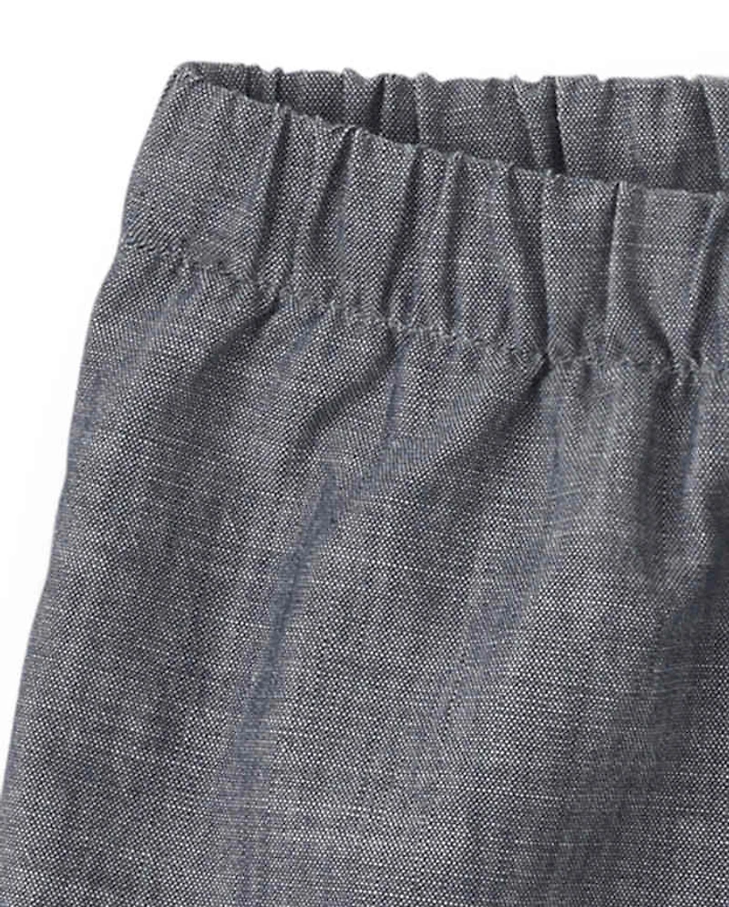 Girls Embroidered Peace Shorts - Music Festival