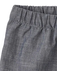 Girls Embroidered Peace Shorts - Music Festival