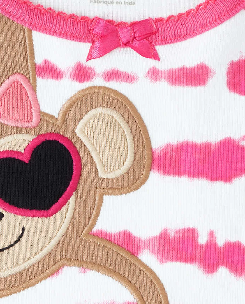 Girls Animal Snug Fit Cotton Pajamas - Gymmies