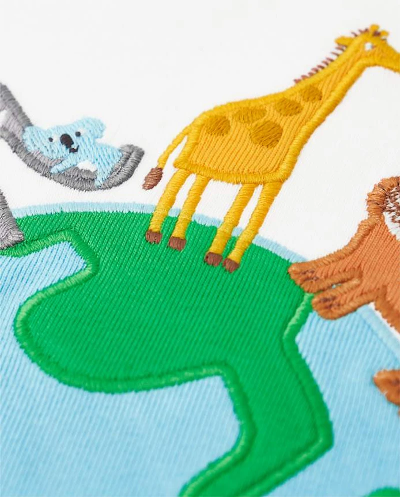 Pyjama ajusté en coton pour enfants Earth - Gymmies