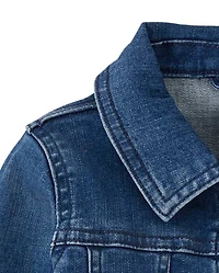 Veste en jean Apple pour filles - Chef de classe