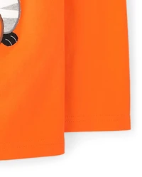 Haut momie en raton laveur brodé pour garçon - Trick or Treat