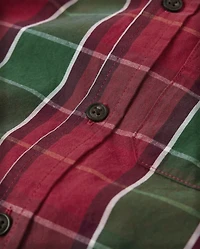 Chemise boutonnée assortie à carreaux pour garçons - Holiday Traditions