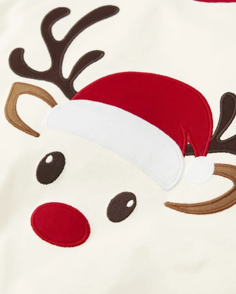Adult Matching Family Reindeer Cotton Pajamas
