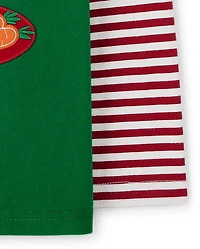 Boys Embroidered Reindeer Layered Top - Holiday Express