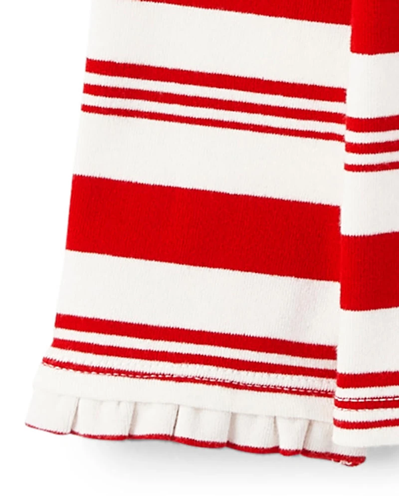 Girls Striped Turtleneck - Holiday Express