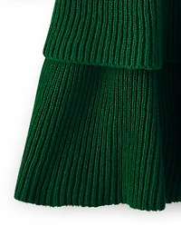 Robe chandail jacquard flocon de neige pour filles - Holiday Traditions