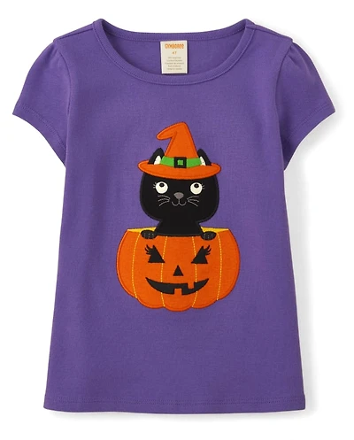 Haut brodé pour chat - Trick or Treat