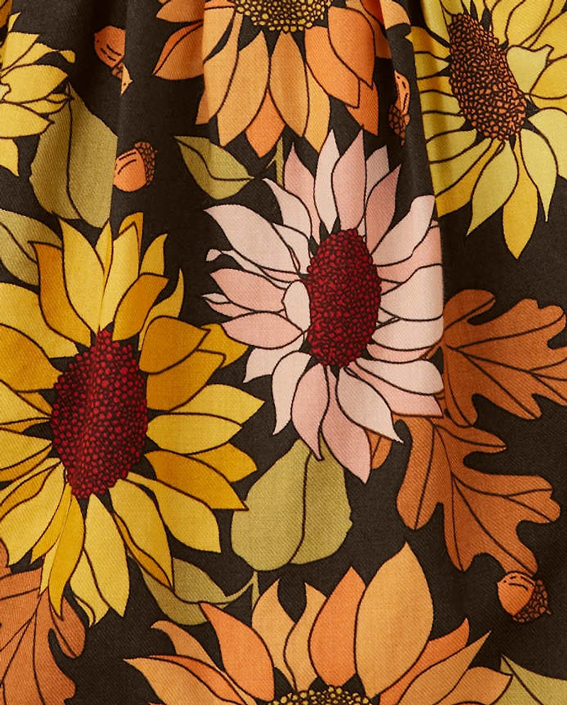 Jupe-short Fille Tournesol - Récolte d'Automne