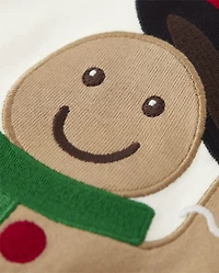 Haut raglan en pain d'épices pour garçons - Holiday Express
