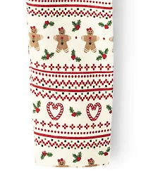 Girls Gingerbread Fairisle Leggings - House