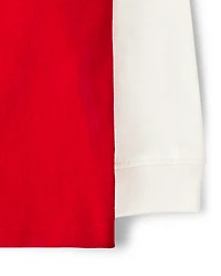 Haut superposé à traîne brodée pour garçon - Maison en pain d'épice