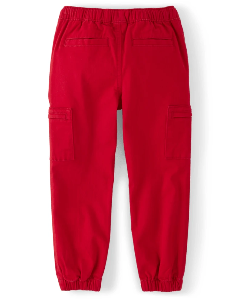 Boys Pull On Cargo Pants - London Calling