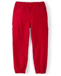 Boys Pull On Cargo Pants - London Calling