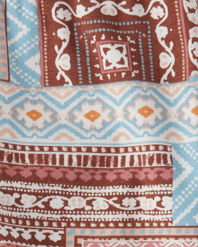 Leggings patchwork pour fille - Little Rocky Mountain