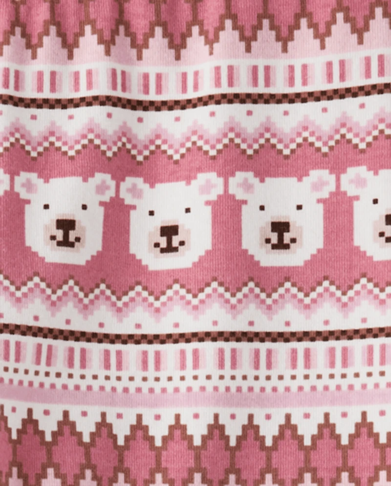 Leggings Fairisle Ours Polaire pour Fille - Bear Hugs