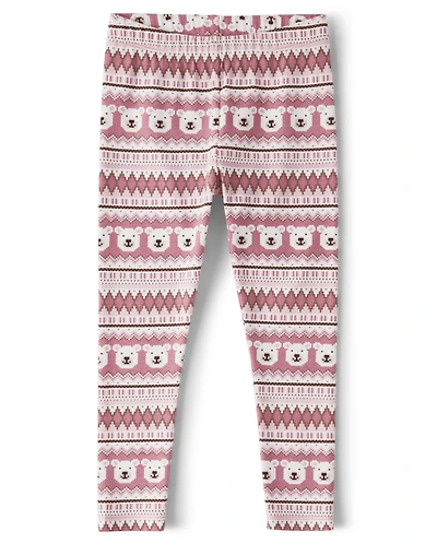 Leggings Fairisle Ours Polaire pour Fille - Bear Hugs