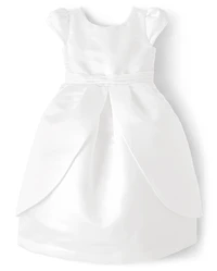 Girls Satin Dress - Special Occasions