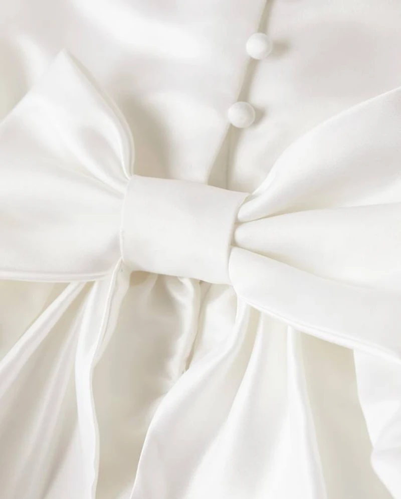 Girls Satin Dress - Special Occasions
