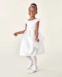 Girls Satin Dress - Special Occasions