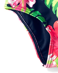 Maillot de bain une pièce Fille Famille assortie Tropical Ruffle - Aloha