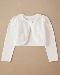 Gilet en fausses perles pour filles - Occasions spéciales