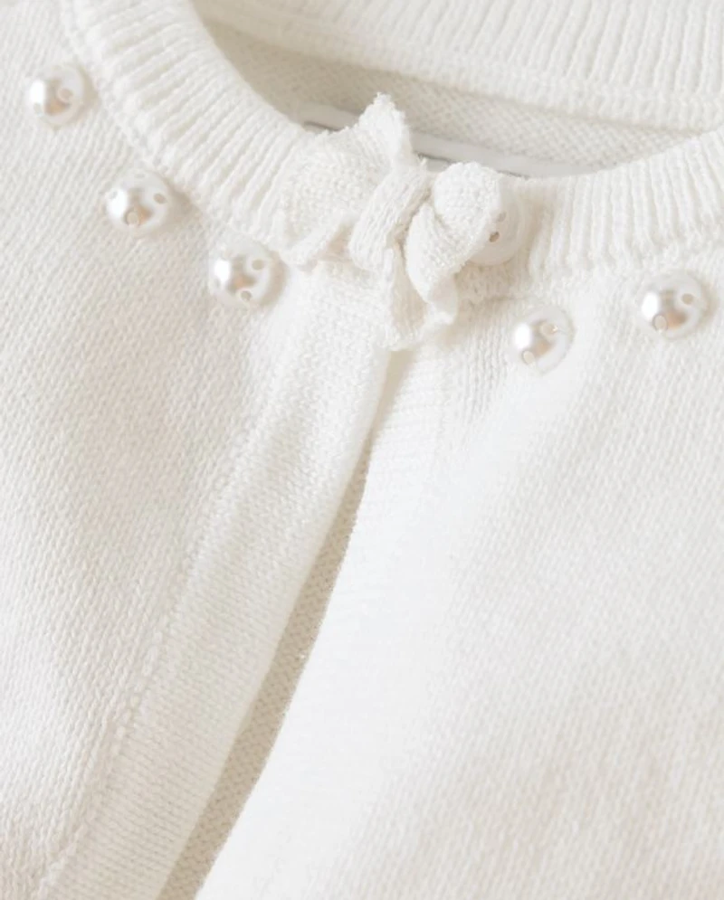 Gilet en fausses perles pour filles - Occasions spéciales