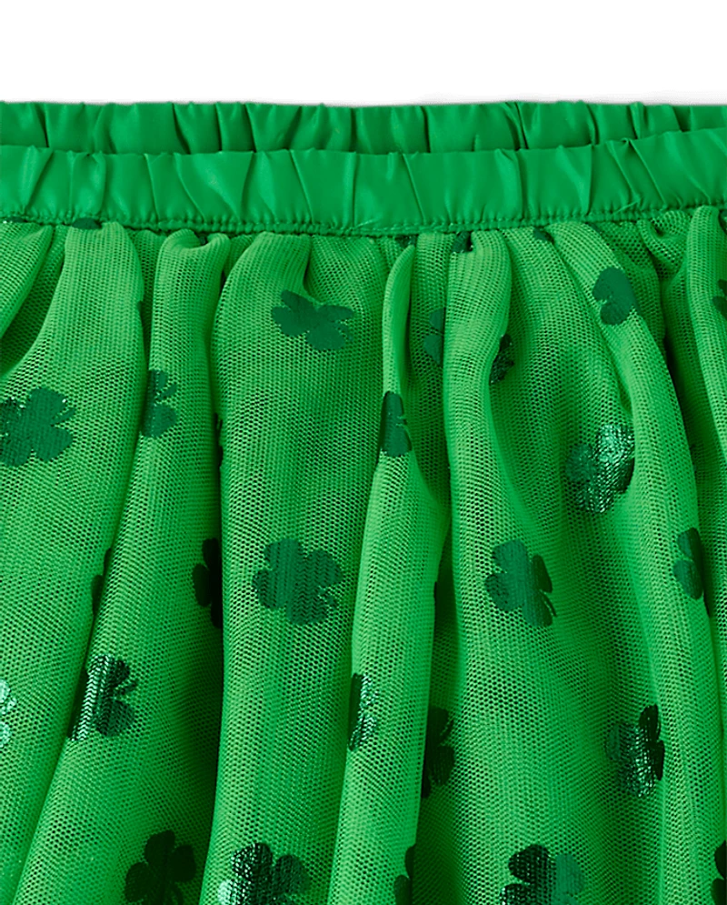 Tutu Fille Shamrock Jupe - Petit Leprechaun