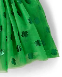 Tutu Fille Shamrock Jupe - Petit Leprechaun