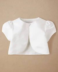 Veste Boléro Fille Satin - Occasions Spéciales