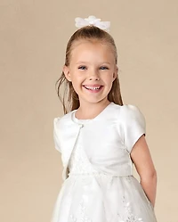 Veste Boléro Fille Satin - Occasions Spéciales