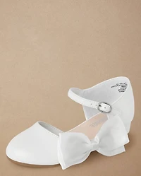 Girls Bow Ballet Flats - Special Occasions