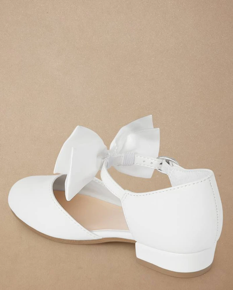 Ballerines à nÅ“ud pour filles - Occasion spéciale