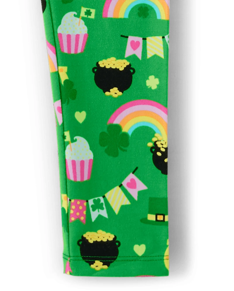 Leggings pour filles la Saint-Patrick - Petit lutin