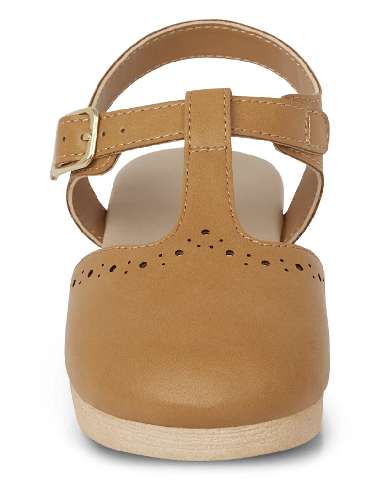 Girls Perforated Clogs