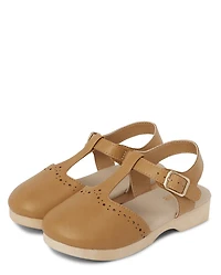 Girls Perforated Clogs