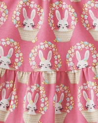Jupe-short péplum lapin pour filles - Fêtes du printemps