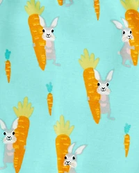 Boys Bunny Snug Fit Cotton Pajamas - Gymmies