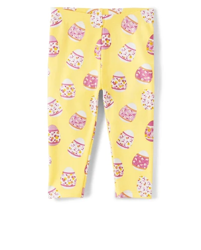 Leggings Capri pour filles - Œufs de Pâques Fêtes printemps