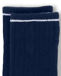 Boys Striped Crew Socks - Special Occasions