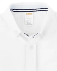 Boys Wrinkle Resistant Button Down Shirt - Uniform